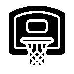 9.Half basketball court